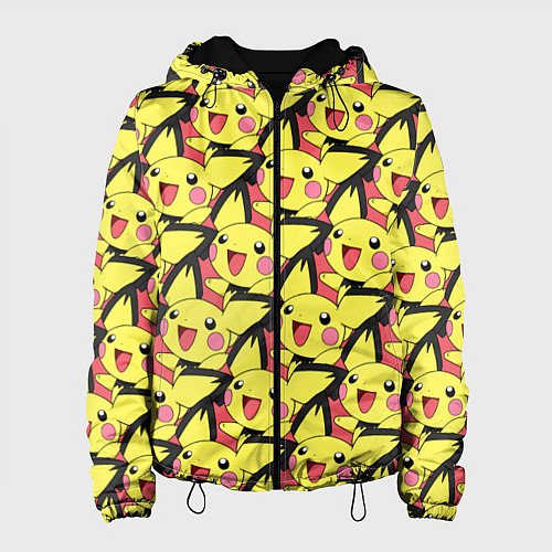 Женская куртка Pikachu / 3D-Черный – фото 1