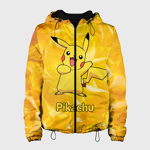 Женская куртка Pikachu / 3D-Черный – фото 1