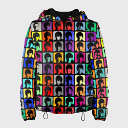 Женская куртка The Beatles: pop-art