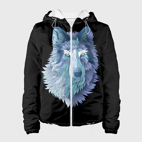 Женская куртка Седой волк / 3D-Белый – фото 1