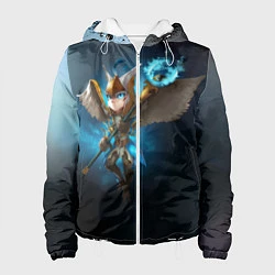 Куртка с капюшоном женская Skywrath Mage: Wings, цвет: 3D-белый