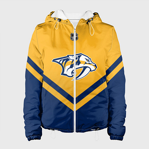 Женская куртка NHL: Nashville Predators / 3D-Белый – фото 1