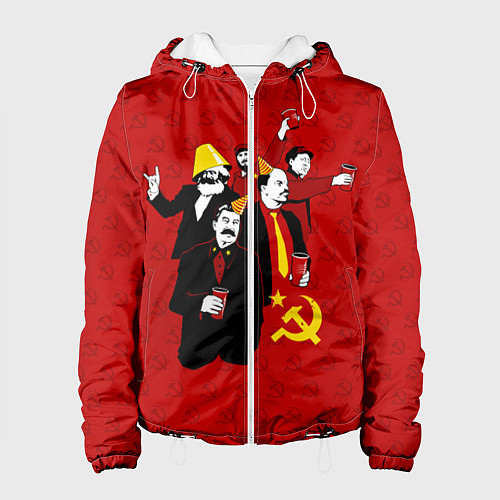 Женская куртка Communist Party / 3D-Белый – фото 1