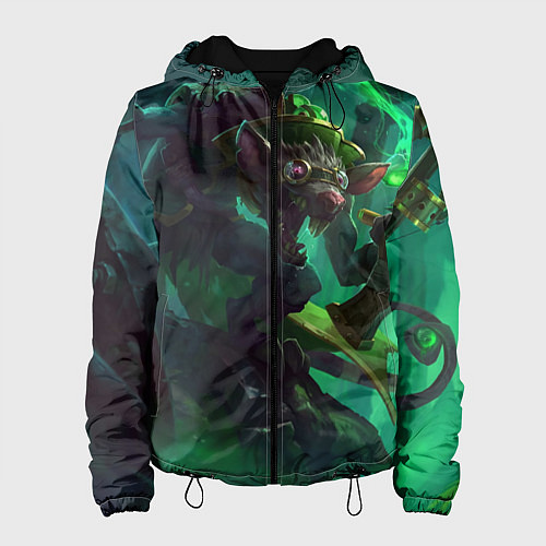 Женская куртка Twitch / 3D-Черный – фото 1