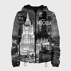 Женская куртка Огни ночной Москвы