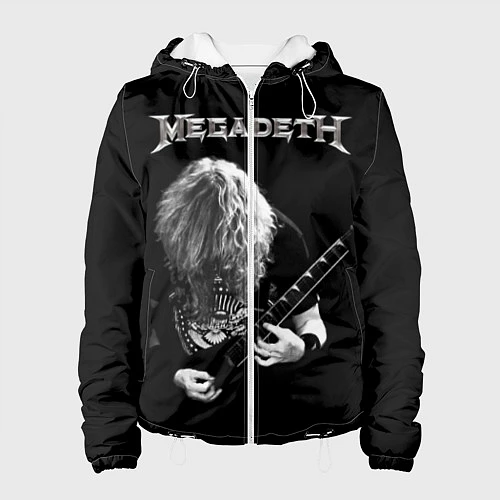 Женская куртка Dave Mustaine / 3D-Белый – фото 1