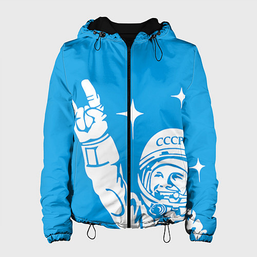 Женская куртка Гагарин рокер / 3D-Черный – фото 1