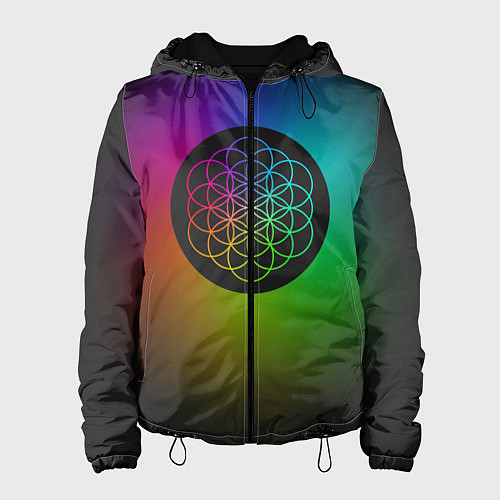 Женская куртка Coldplay Colour / 3D-Черный – фото 1