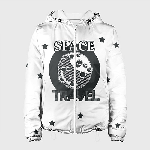 Женская куртка Space travel / 3D-Белый – фото 1