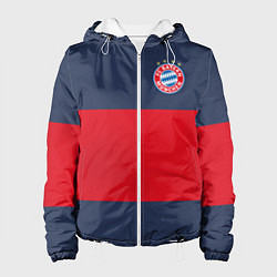 Женская куртка Bayern Munchen - Red-Blue FCB 2022 NEW