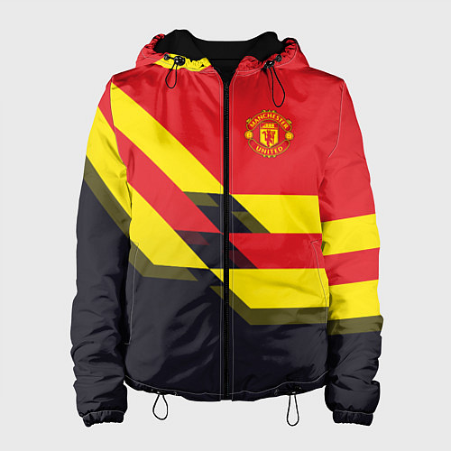 Женская куртка Man UTD FC: Black style / 3D-Черный – фото 1
