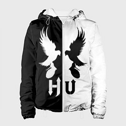 Женская куртка HU: Black & White