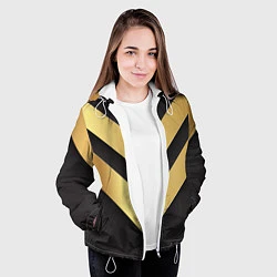 Куртка с капюшоном женская Golden arrows, цвет: 3D-белый — фото 2