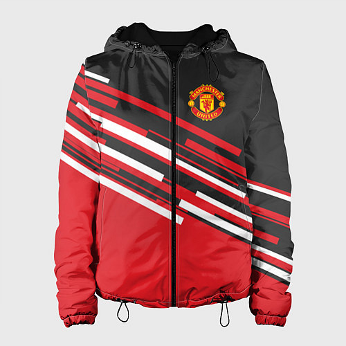Женская куртка Man UTD FC: Sport Line 2018 / 3D-Черный – фото 1