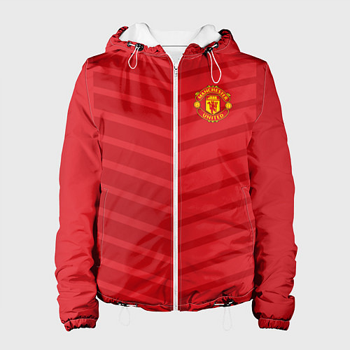 Женская куртка FC Manchester United: Reverse / 3D-Белый – фото 1