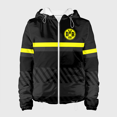 Женская куртка FC Borussia 2018 Original #3 / 3D-Белый – фото 1