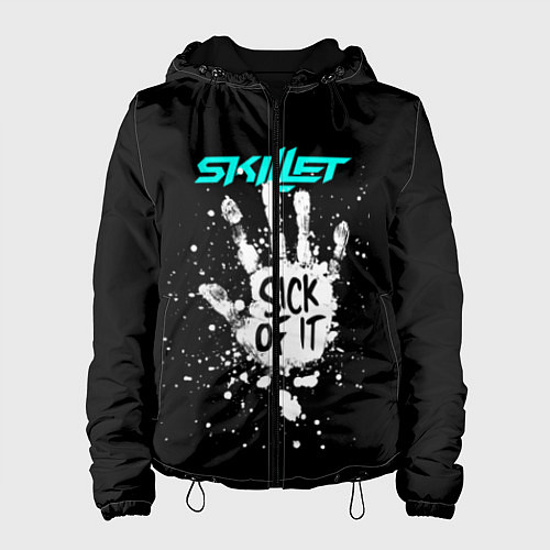 Женская куртка Skillet: Sick of it / 3D-Черный – фото 1