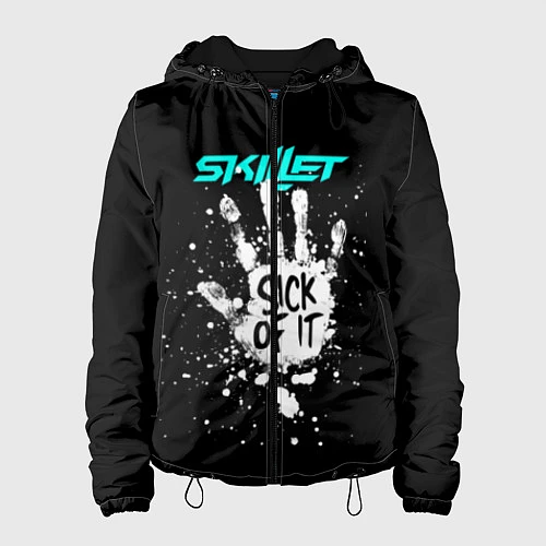 Женская куртка Skillet: Sick of it / 3D-Черный – фото 1