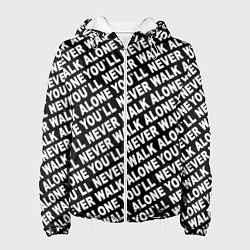 Куртка с капюшоном женская YNWA, цвет: 3D-белый