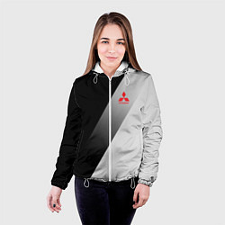 Куртка с капюшоном женская MITSUBISHI ELITE, цвет: 3D-белый — фото 2