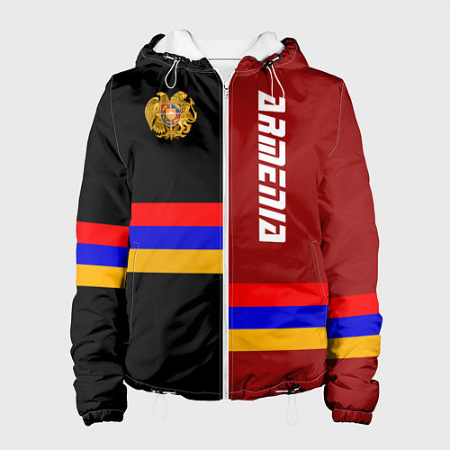 Женская куртка Armenia / 3D-Белый – фото 1