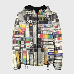 Женская куртка VHS-кассеты