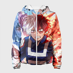 Женская куртка My Hero Academia напрягся