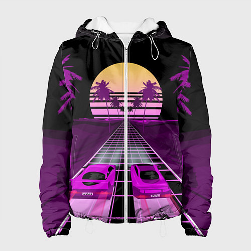 Женская куртка Digital Race / 3D-Белый – фото 1