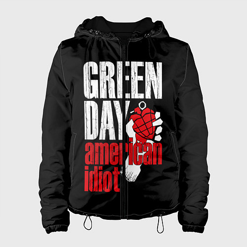 Женская куртка Green Day: American Idiot / 3D-Черный – фото 1