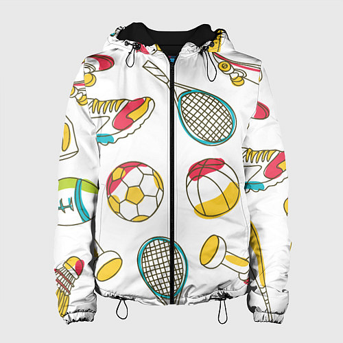 Женская куртка Sport Life / 3D-Черный – фото 1