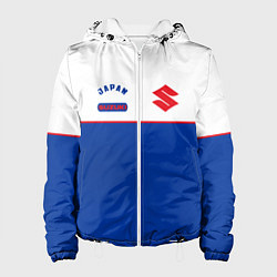 Куртка с капюшоном женская Suzuki Style, цвет: 3D-белый