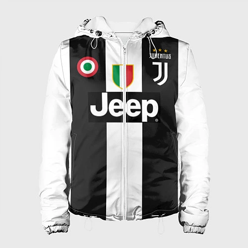 Женская куртка FC Juventus 18-19 / 3D-Белый – фото 1