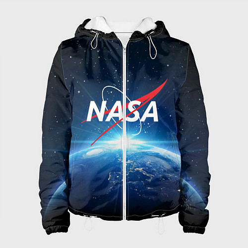 Женская куртка NASA: Sunrise Earth / 3D-Белый – фото 1