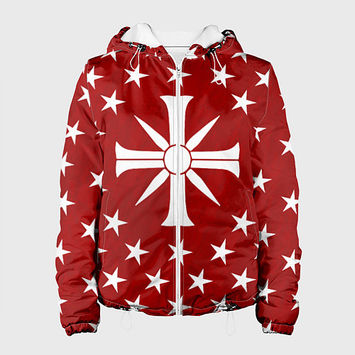 Женская куртка Far Cry 5: Red Cult / 3D-Белый – фото 1