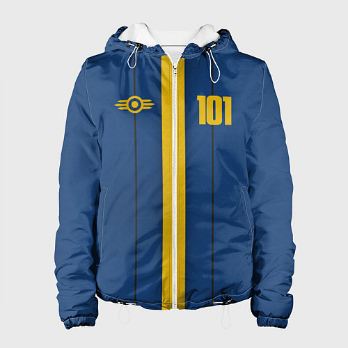 Женская куртка Fallout: Vault 101 / 3D-Белый – фото 1