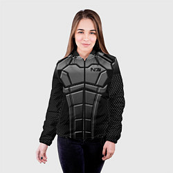 Куртка с капюшоном женская Soldier N7, цвет: 3D-черный — фото 2