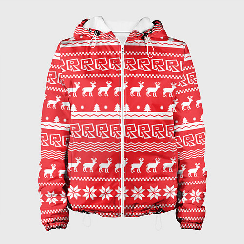 Женская куртка Roblox: NY Pattern / 3D-Белый – фото 1