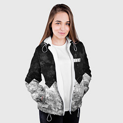 Куртка с капюшоном женская BONES: SESH Team, цвет: 3D-белый — фото 2