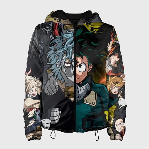 Женская куртка Моя геройская академия 1 / 3D-Черный – фото 1