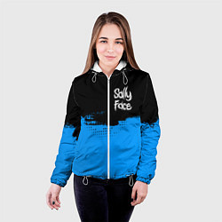 Куртка с капюшоном женская Sally Face, цвет: 3D-белый — фото 2