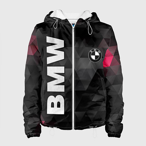 Женская куртка BMW: Polygon / 3D-Белый – фото 1
