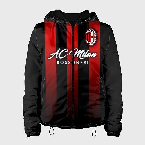Женская куртка AC Milan / 3D-Черный – фото 1