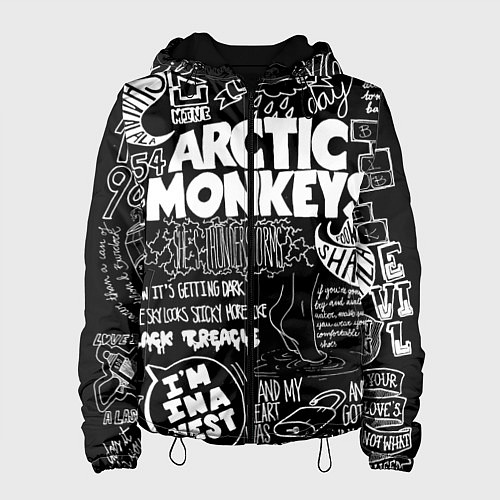 Женская куртка Arctic Monkeys: I'm in a Vest / 3D-Черный – фото 1