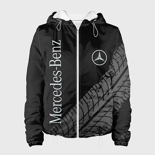 Женская куртка Mercedes AMG: Street Style / 3D-Белый – фото 1