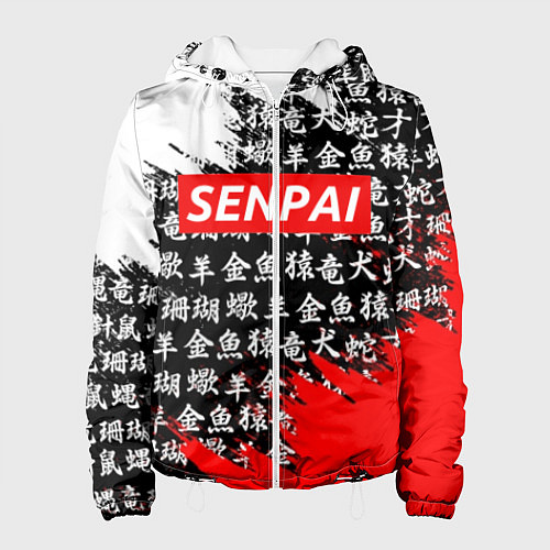Женская куртка SENPAI / 3D-Белый – фото 1