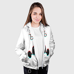Куртка с капюшоном женская ЪУЪ СЪУКА КАЧОК, цвет: 3D-белый — фото 2