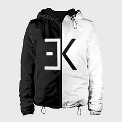 Куртка с капюшоном женская Егор Крид: ЕК, цвет: 3D-черный