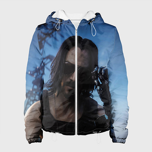 Женская куртка Киану Ривз / 3D-Белый – фото 1