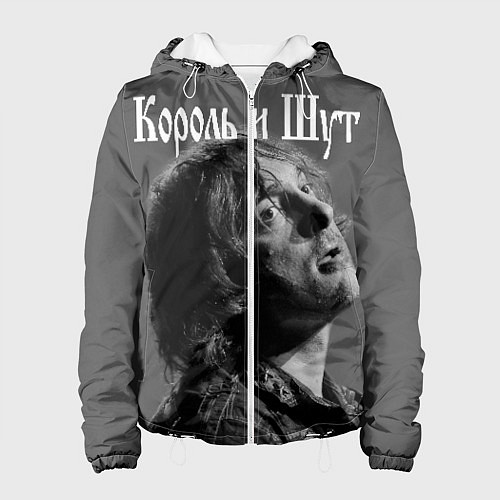 Женская куртка Король и Шут / 3D-Белый – фото 1