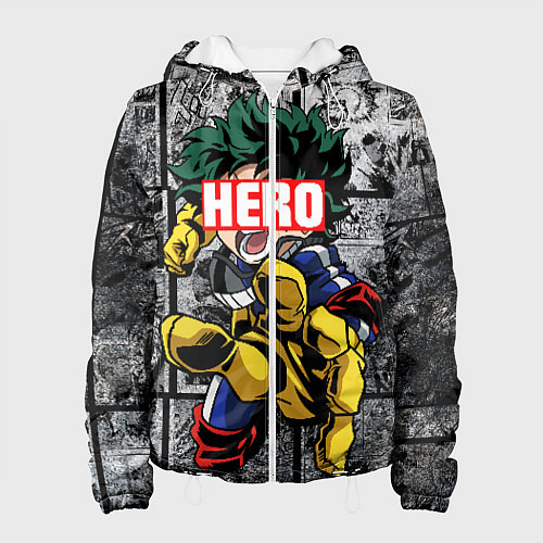 Женская куртка Deku Плашка переносная / 3D-Белый – фото 1